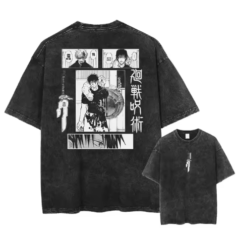 Toji Fushiguro mens anime/manga t shirt